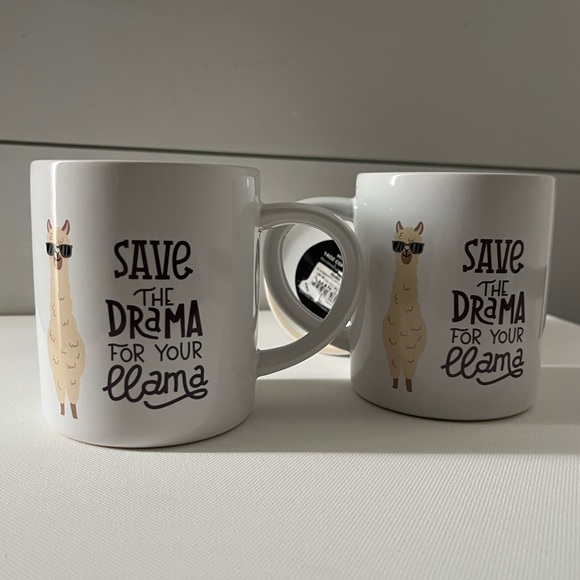 Manna Llama 14oz Coffee Cup NEW - Picture 3 of 9